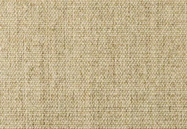 Close-up view of beige textured fabric with a woven pattern.