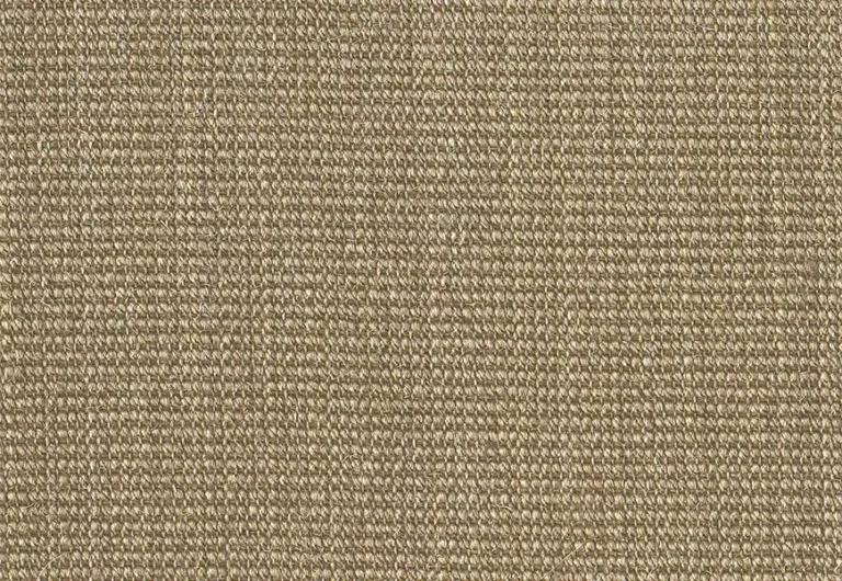 Close-up view of a textured, brown woven fabric surface with a uniform pattern.