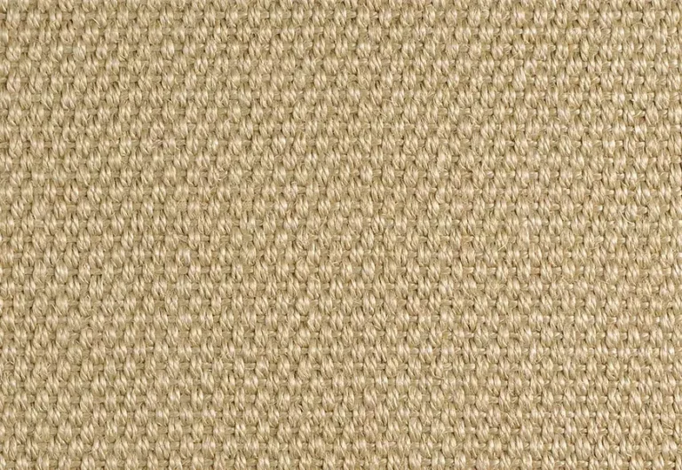 Close-up of a beige woven fabric with a uniform, textured pattern.