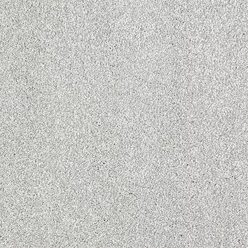 A close-up view of a light gray textured surface, possibly a carpet or fabric. The material appears uniform in color and texture.