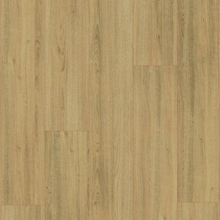 A close-up view of light brown wooden floorboards with a natural grain pattern.