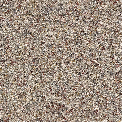 Close-up image of beige-colored carpet with a textured surface.