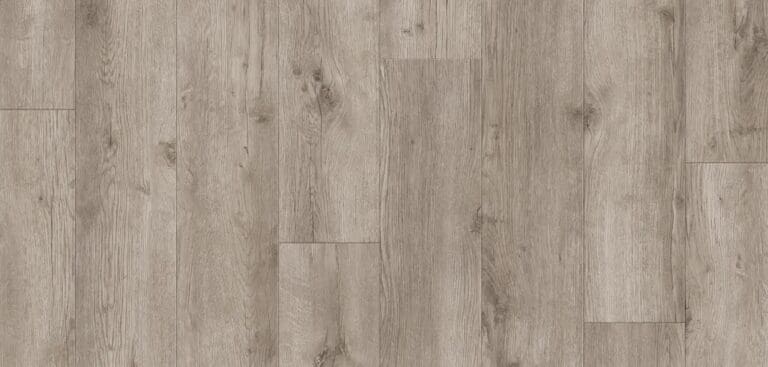 Wooden laminate flooring with natural texture.