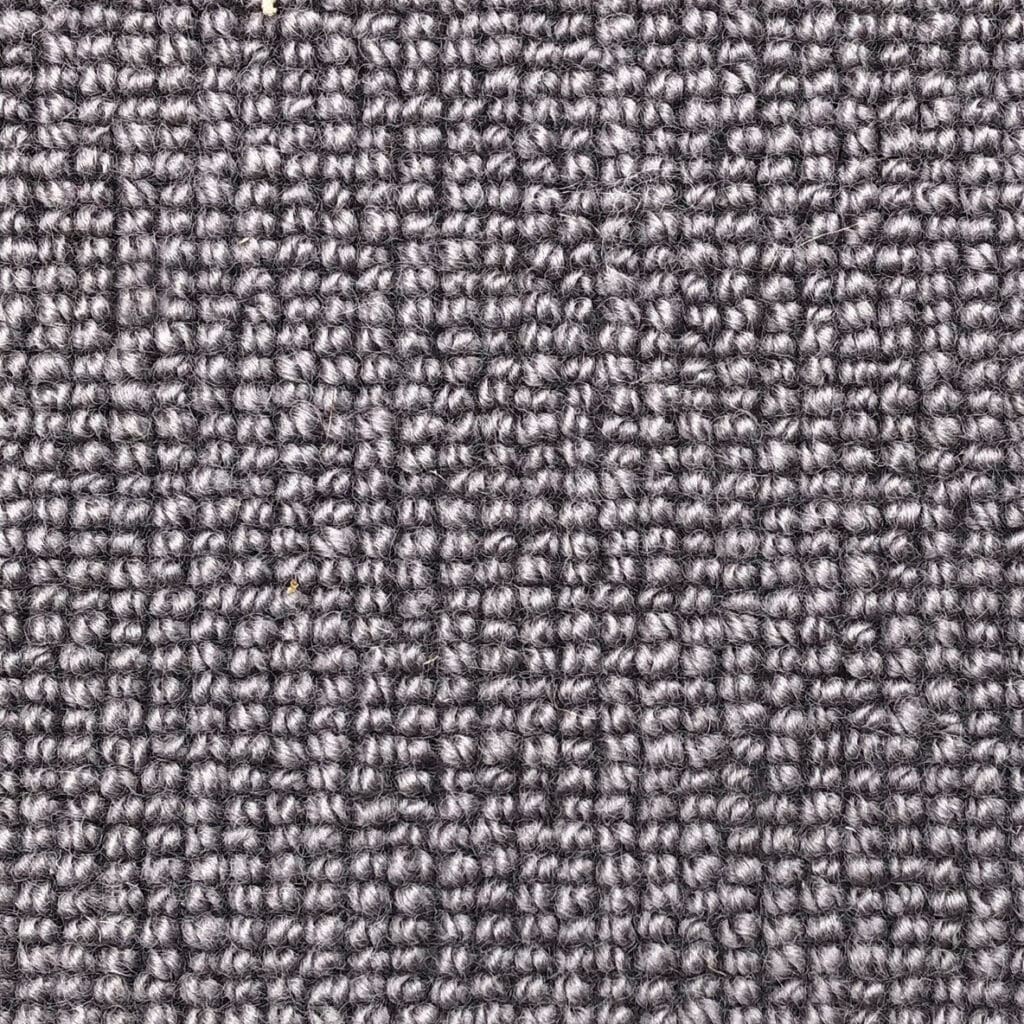 Gray textured woven fabric close-up.