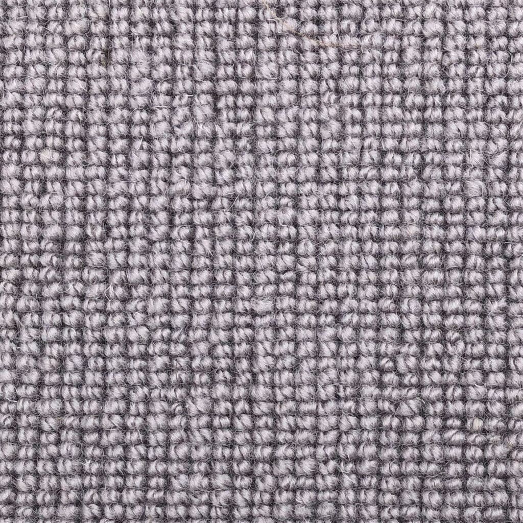 Gray woven fabric texture, close-up view.