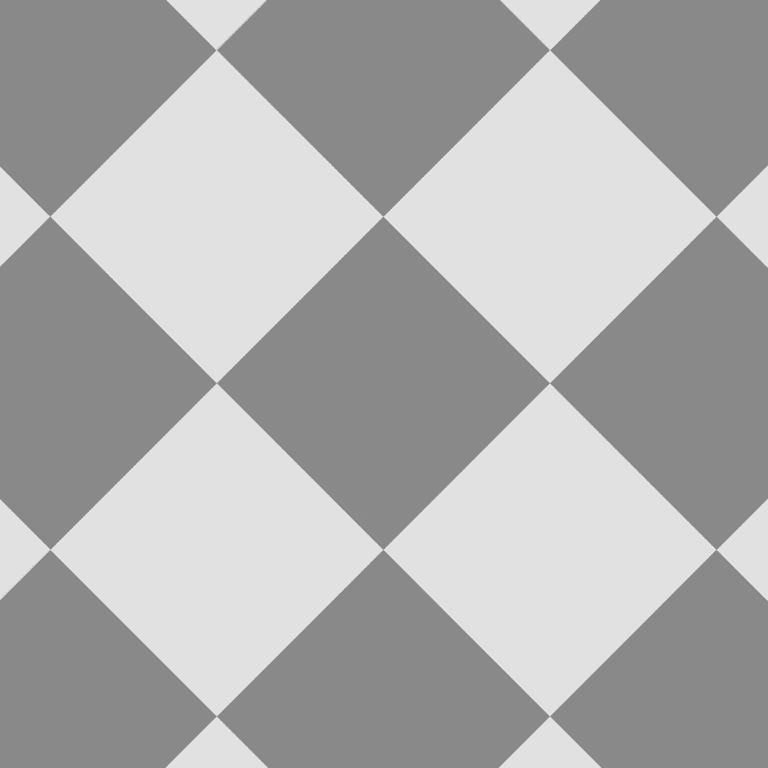 Checkers Grey & White