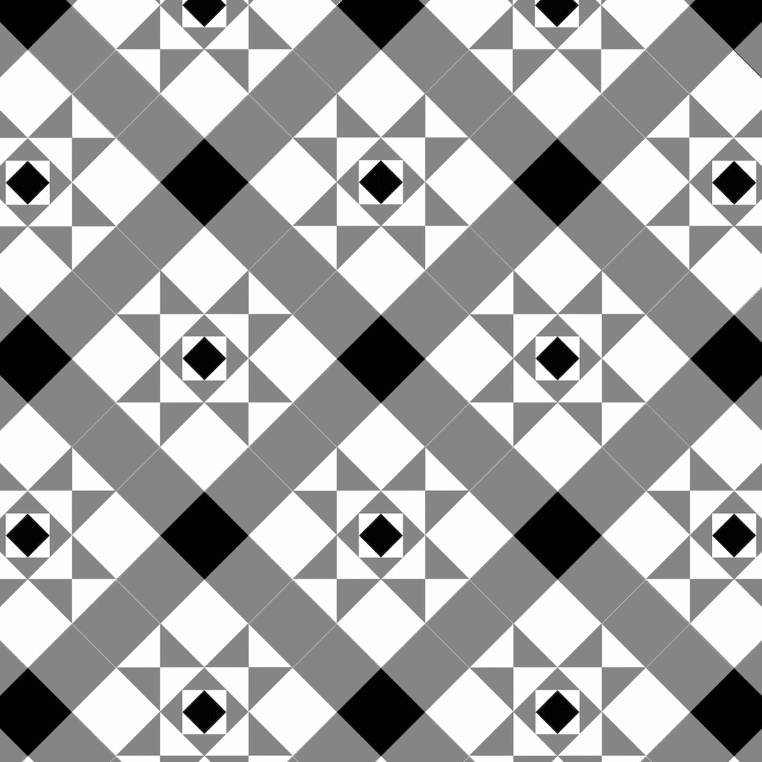 Kinsale - Black, White & Grey