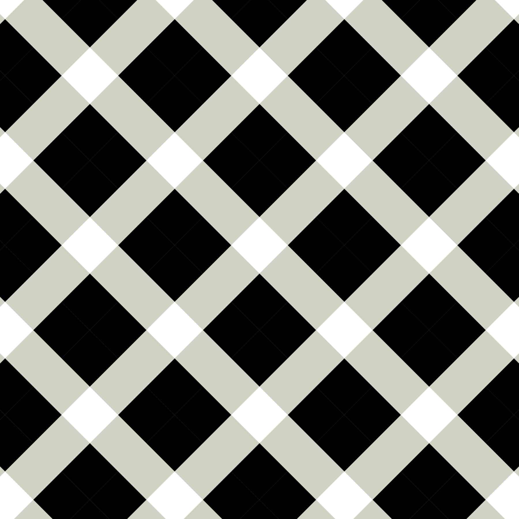 Windsor - Black, Pale Green & White