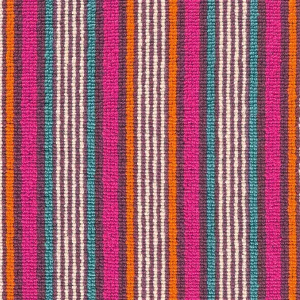 Colorful striped textile pattern with vertical lines.