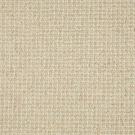 Beige textured woven fabric close-up.