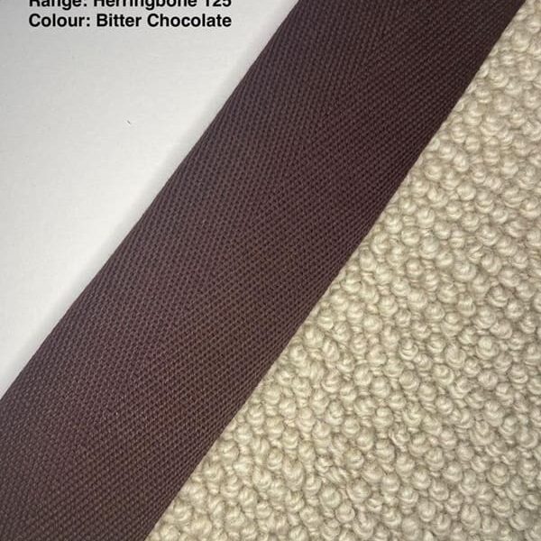 Herringbone 125 - Bitter Chocolate