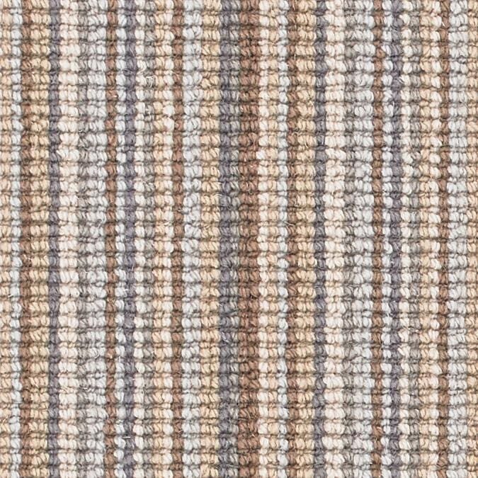 Beige and brown striped carpet texture