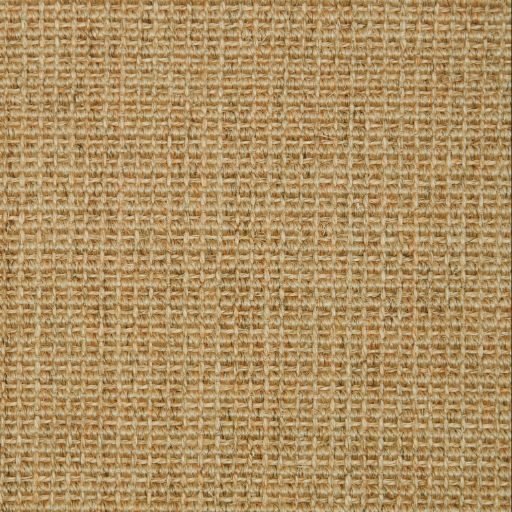 A close-up view of beige burlap fabric with a coarse, woven texture reminiscent of a Sisal Big Boucle Kersaint Cobb carpet.