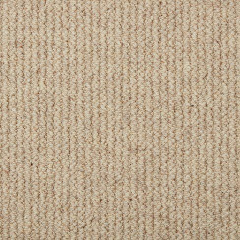 Close-up view of a beige, ribbed-textured Malabar Two Fold with vertical lines.
