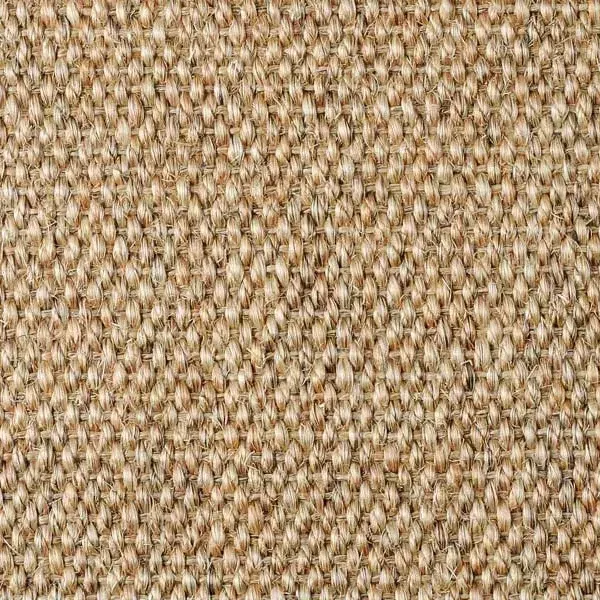 Close-up of a textured surface with a woven pattern made of natural fibers in shades of brown and beige.